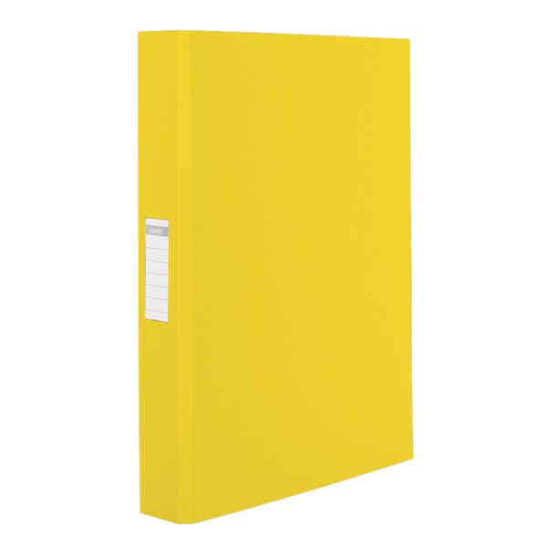 Bantex file r/binder a4 pvc 2o 25mm bantex yellow