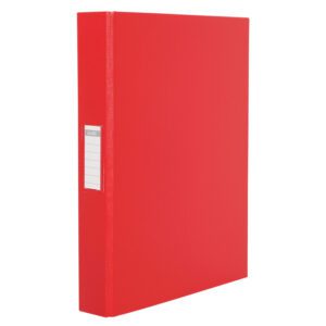Bantex file r/binder a4 pvc 2o 25mm bantex red