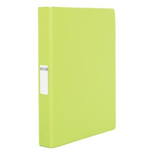 Bantex file r/binder a4 pvc 2o 25mm bantex lime green