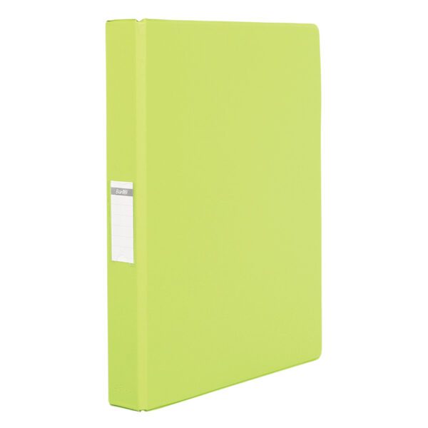 Bantex file r/binder a4 pvc 2o 25mm bantex lime green