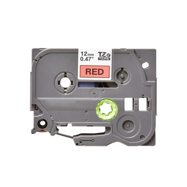Brother labelling tape security 18mmx8 black on white