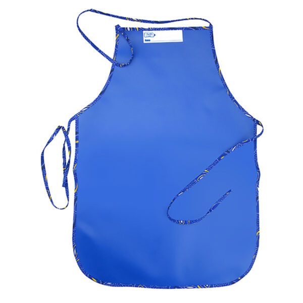 Bantex art apron tie back blue
