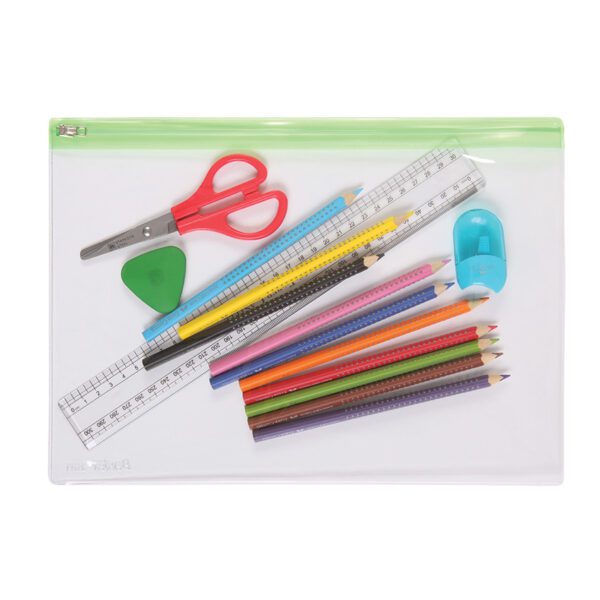 Bantex bag zipper a5 pvc zippa asst