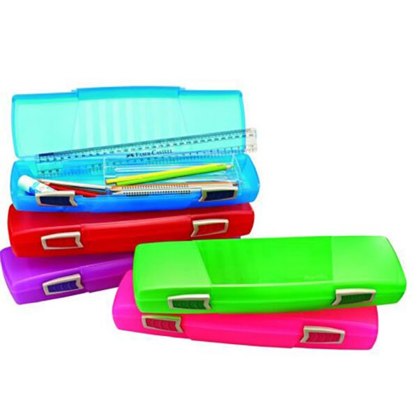 Bantex pencil-box ulti-mate with tray 33.8cm asst