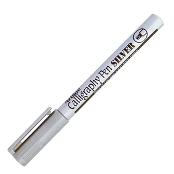 Artline pen calligraphy 2.5 silver
