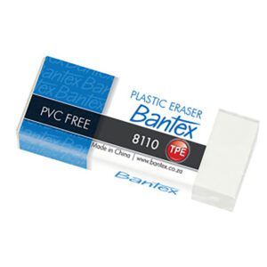 Bantex eraser lrg 62x20x11 @ school