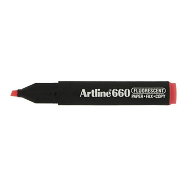 Artline highlighter fluorescent orange