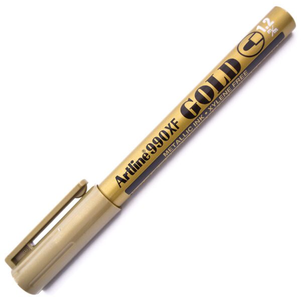Artline marker paint f ek990 gold