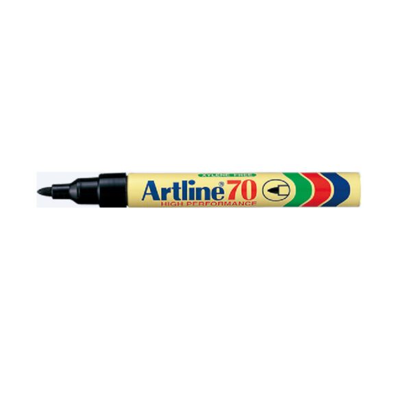 Artline marker perm bullet m ek70 blue crd
