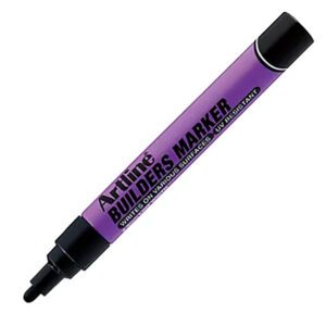 Artline marker specialised builders m black