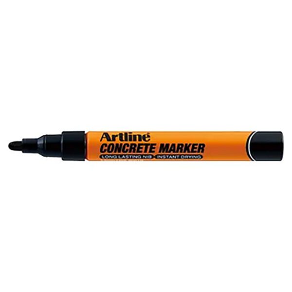 Artline marker specialised concrete m black