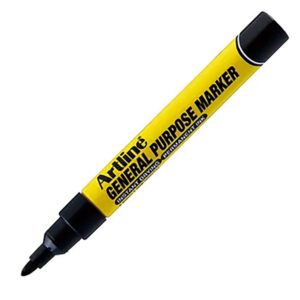 Artline marker specialised general purpose m black
