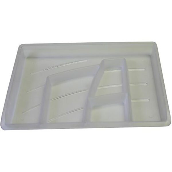Bantex letter tray - organiser 6 compart. optima clear