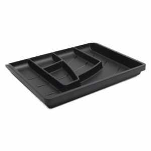 Bantex letter tray - organiser 6 compart. optima black