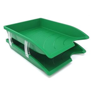 Bantex letter tray optima green