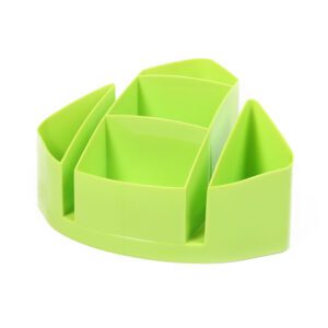 Bantex desk tidy organiser lime green