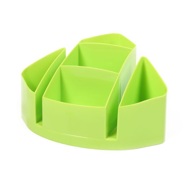 Bantex desk tidy organiser lime green