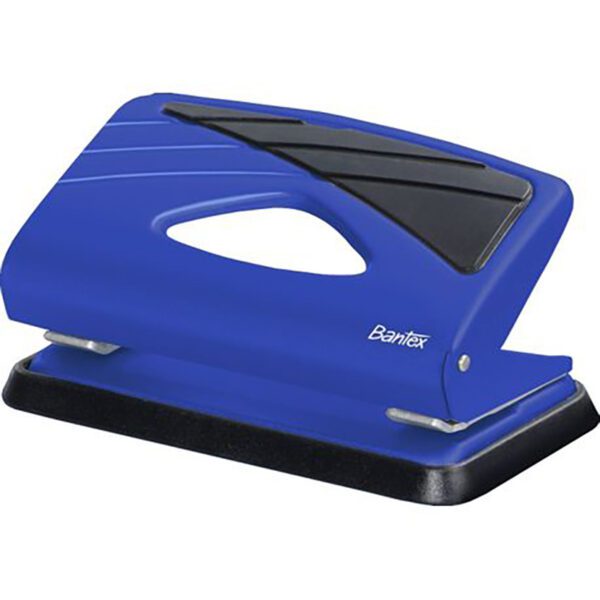 Bantex punch 2 hole light duty 10sht home coblat blue