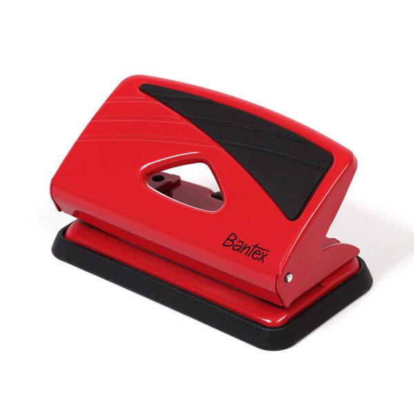 Bantex punch 2 hole light duty 16sht home red