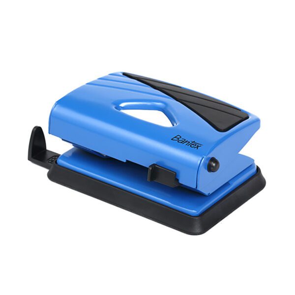 Bantex punch 2 hole light duty 16sht home cobalt blue