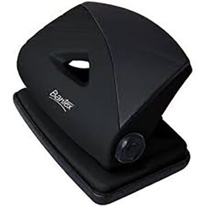 Bantex punch 2 hole medium duty 35sht office black