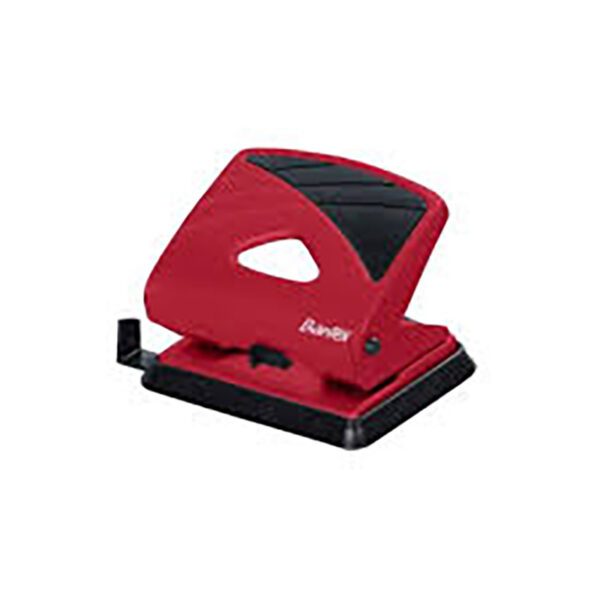 Bantex punch 2 hole medium duty 25sht office red