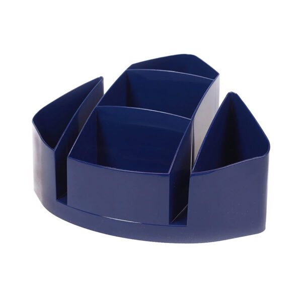 Bantex desk tidy organiser cobalt blue