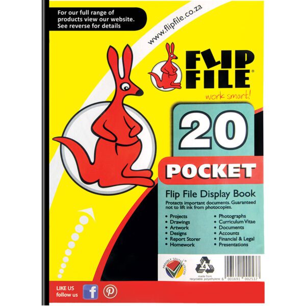 Kangaroo display book a5 kangaroo 20pg