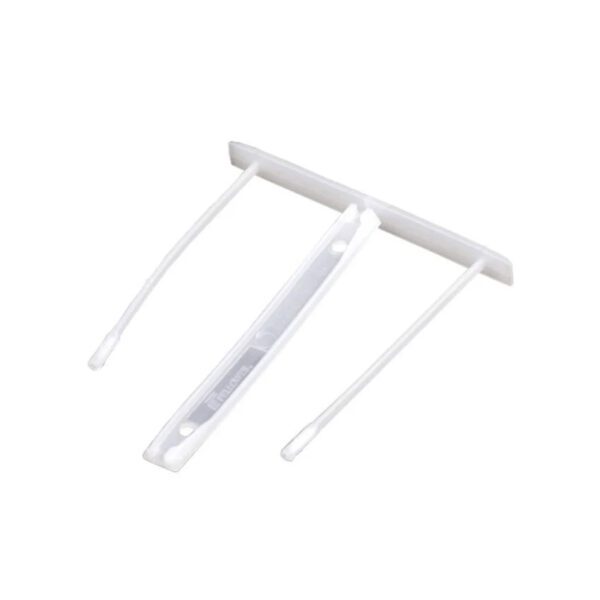Fellowes file clips spaghetti plastic black 20pk