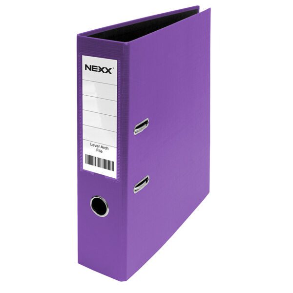 Nexx file lever arch a4 pp 70mm purple
