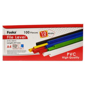 Foska slide binder a4 6mm foska black
