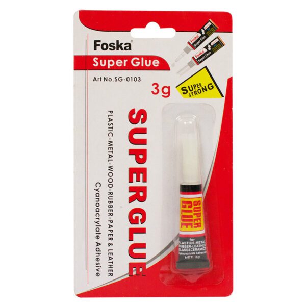 Foska adhesive super glue 3g