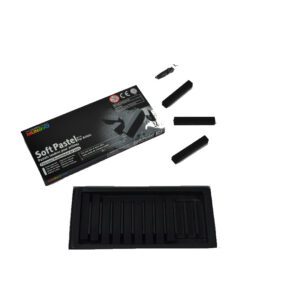 Mungyo pastels chalk full size soft 12 charcoal