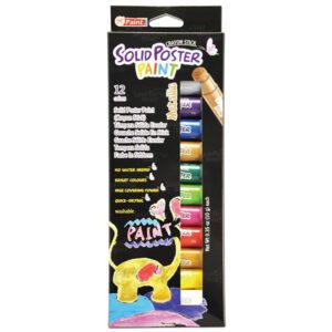 K Brand paint poster sticks k brand 10g asst metallic 12's