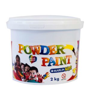 Marlin paint tempera powder bucket 2kg green