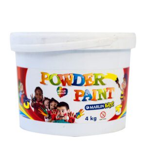 Marlin paint tempera powder bucket 4kg blue