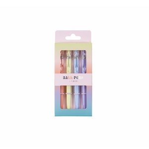 Colour Me BPN SET M BLACK RETRACTABLE ASST BRIGHT 4PK