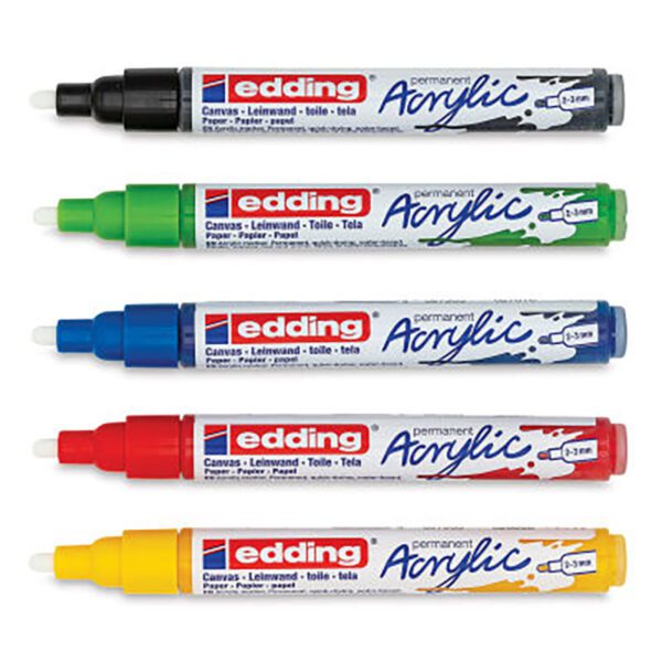Edding marker acrylic f asst set 16's