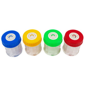FOSKA SHARPENER PLASTIC CONTAINER ROUND BARREL 1 HOLE