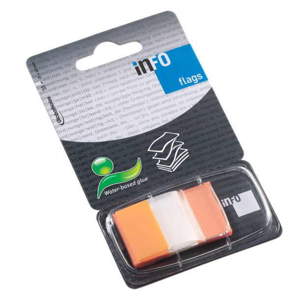 Info flags standard info orange 50's