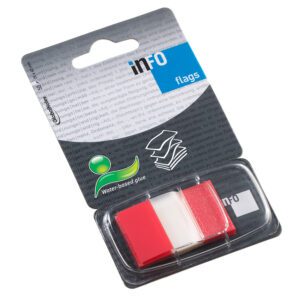 Info flags standard info red 50's