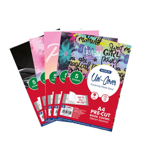 Marlin cover pre-cut set a4 combo 5 designs + 5 covers