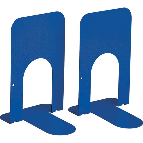 Genmes book-ends 185mm steel asst 2pk