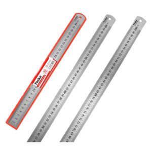 Foska ruler stainless steel 60cm