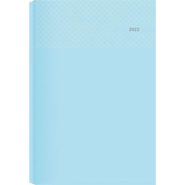 Donau diary a4 pad s-stitched 2 tone red