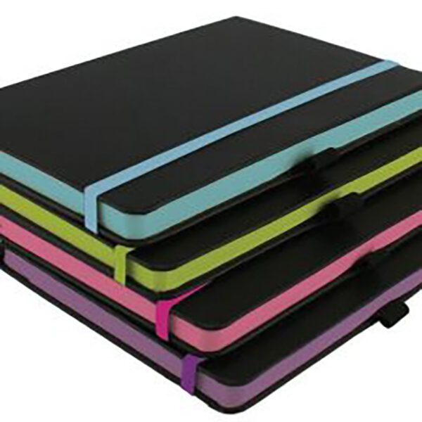 Donau journal a5 neon range blue