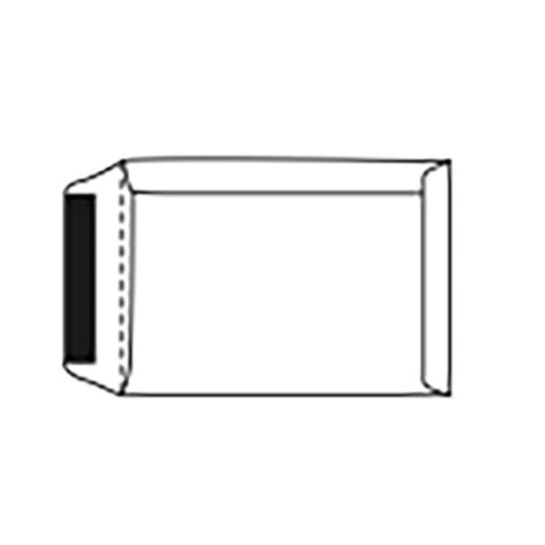 Merpak env b5 250x176 white gummed 500