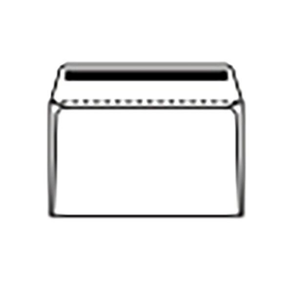Merpak env c6 114x162 white gummed opq wind 500