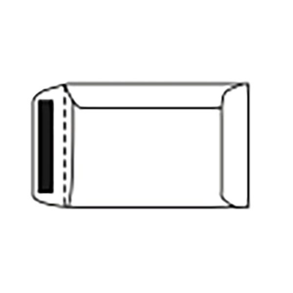 Merpak env seed bag 83x67 white gummed 1000