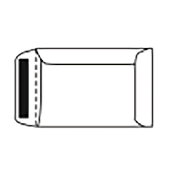 Merpak env seed bag 115x80 white gummed 1000